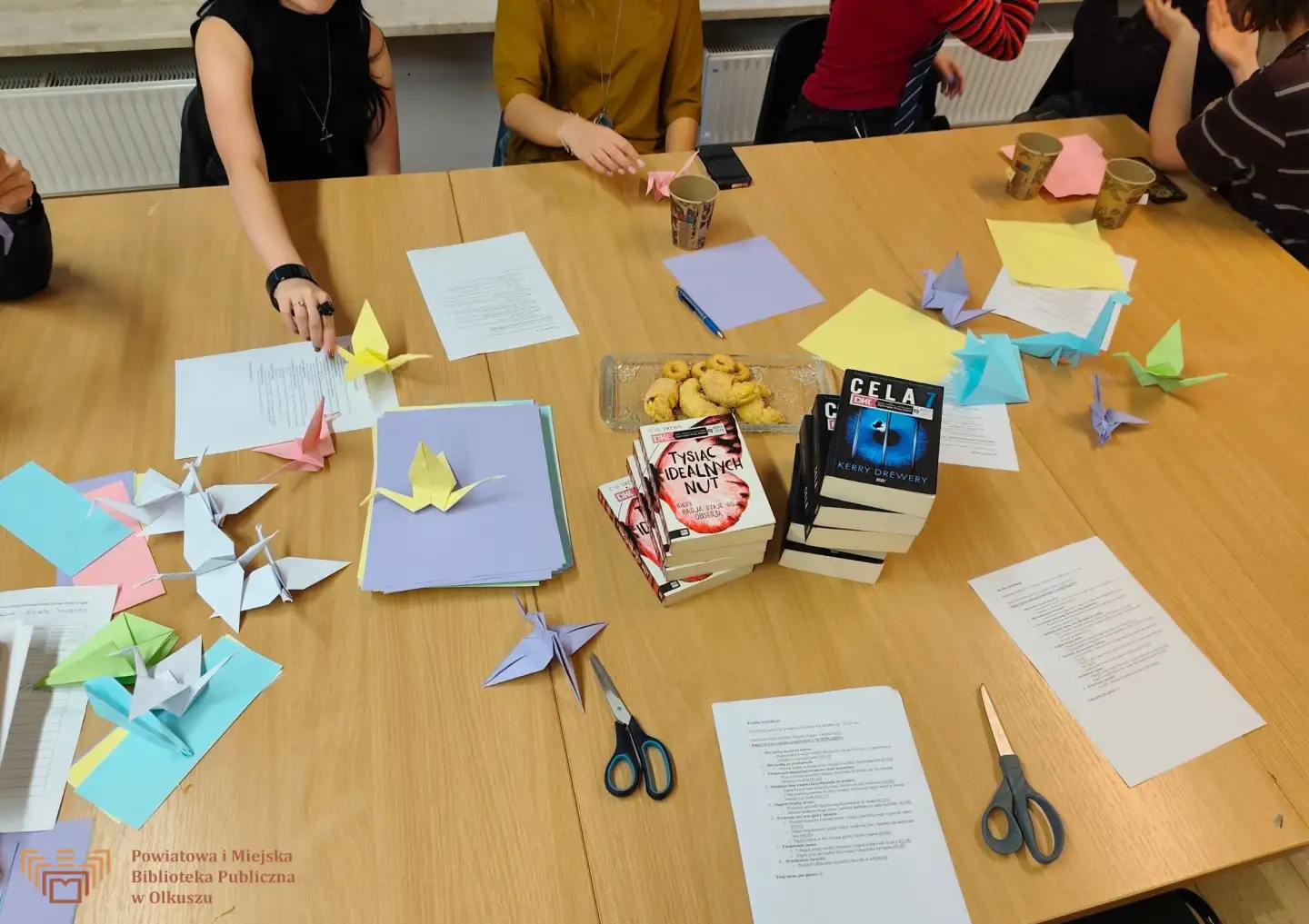 KSIĄŻKA, GŁEBOKIE EMOCJE I ORIGAMI