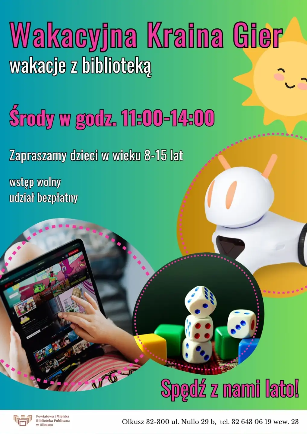 WAKACYJNA KRAINA GIER W KAŻDĄ ŚRODĘ