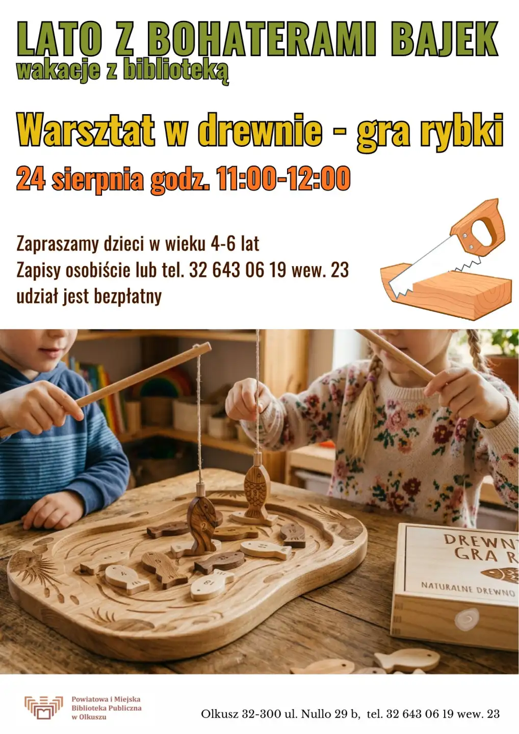 WARSZTAT W DREWNIE - GRA RYBKI 
