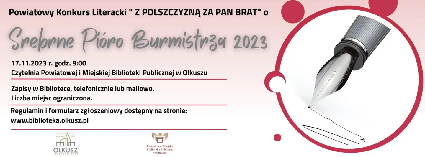 IV EDYCJA POWIATOWEGO KONKURSU LITERACKIEGO ,,Z POLSZCZYZNĄ ZA PAN BRAT