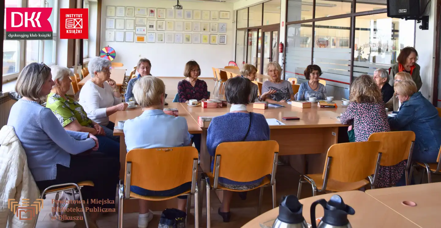 KWIETNIOWE SPOTKANIE DYSKUSYJNEGO KLUBU KSIĄŻKI